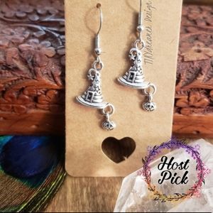 Witch Hat Halloween earrings Harry Potter Wizard Hat Earrings Witchy Gift idea